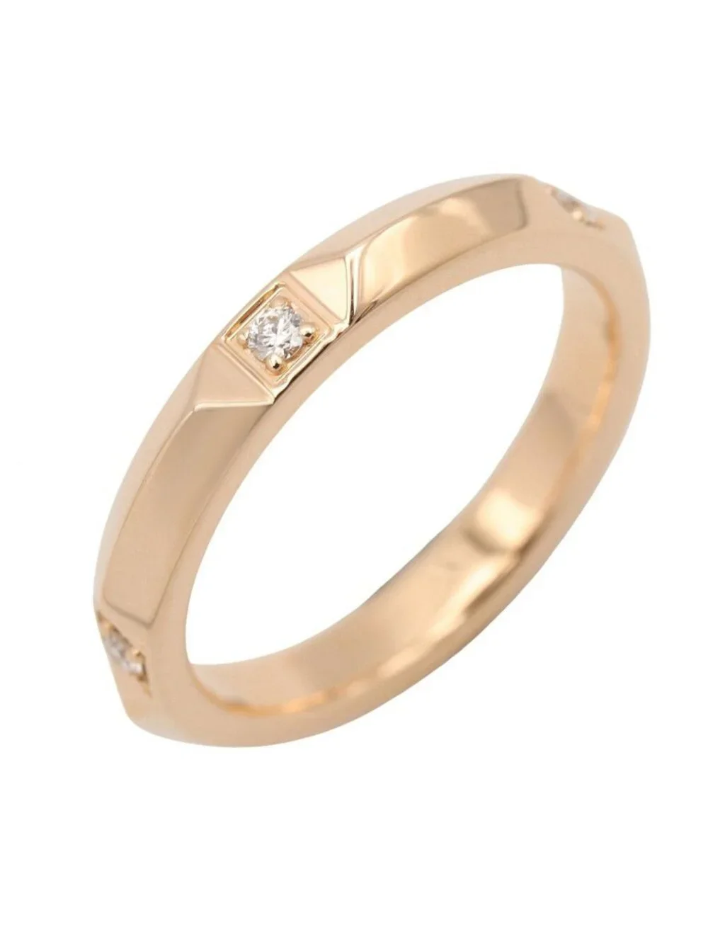 Tiffany & Co Ring Tour Band 18k Pink Gold Diamond
